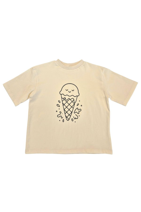 KIDS Kid's Stuff [Trucs d'enfants] Flødeis Oversize T-Shirt