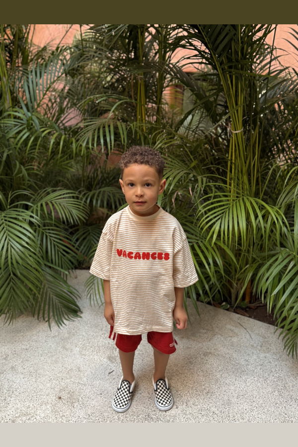 KIDS Kid's Stuff [Trucs d'enfants] Vacances Oversize T-Shirt