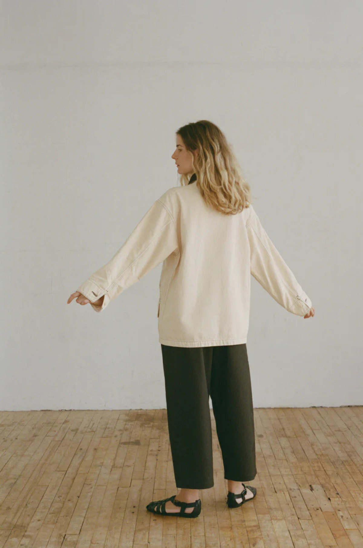 Shaina Mote Painter Coat - Butter - Image 5 of 5