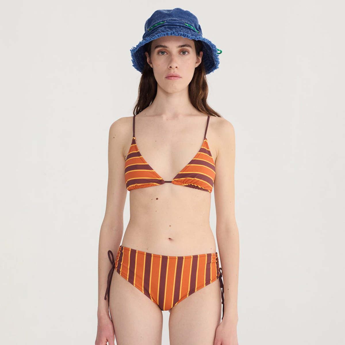 Bobo Choses Bikini Bottom Orange Stripes - Image 2 of 4