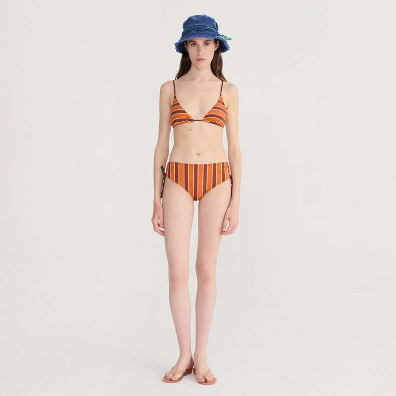Bobo Choses Bikini Bottom Orange Stripes