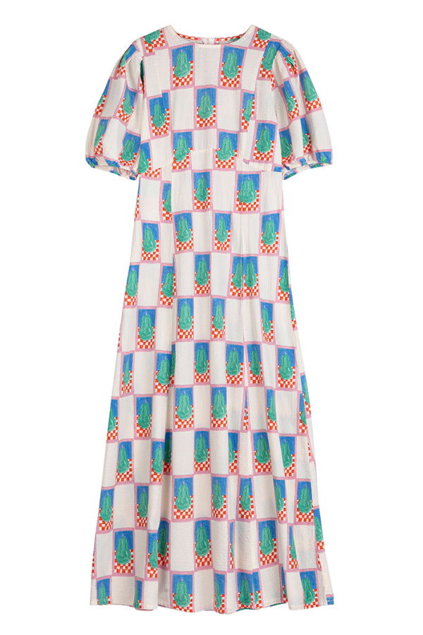 Bobo Choses Simple Pear Print Dress - Multicolour