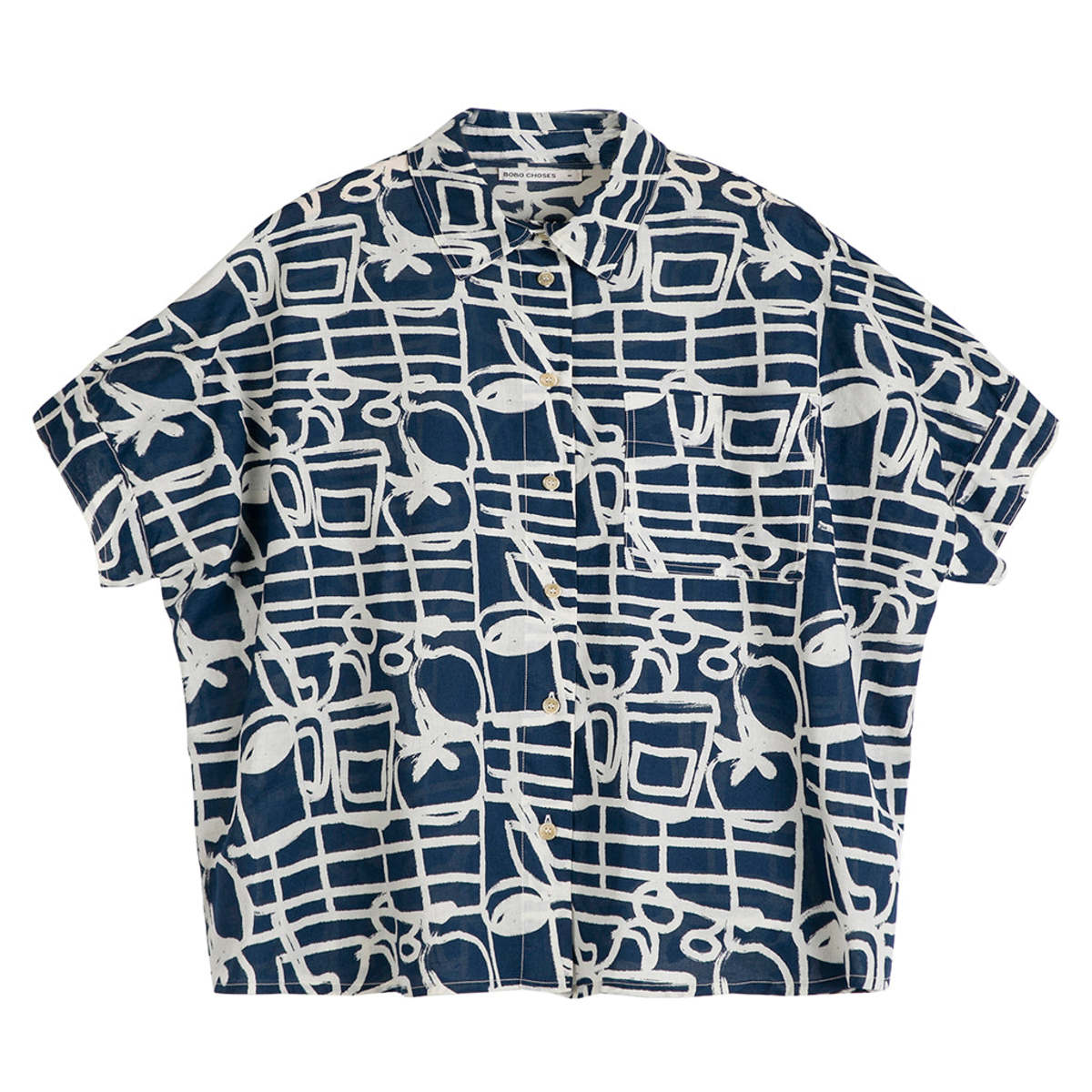 Bobo Choses Oversize Blouse Cookery Festival Print - Image 1 of 8