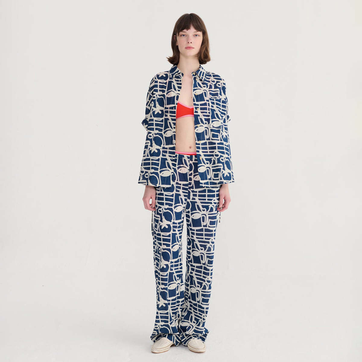 Bobo Choses Oversize Blouse Cookery Festival Print - Image 5 of 8