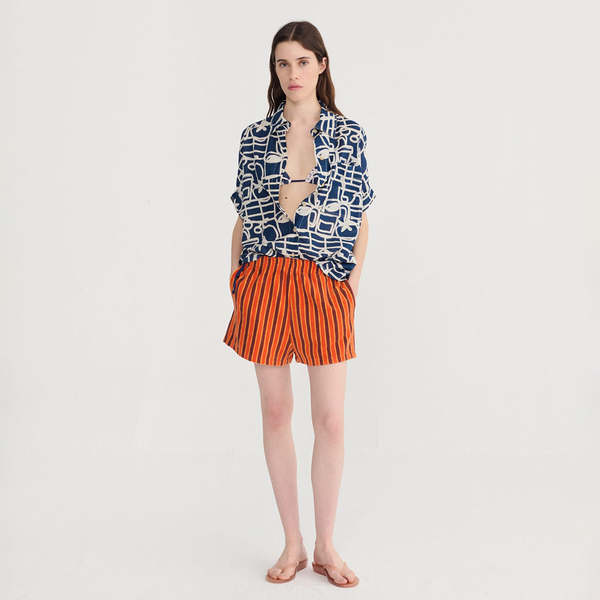 Bobo Choses Oversize Blouse Cookery Festival Print