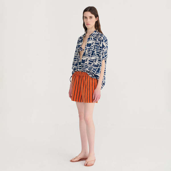 Bobo Choses Oversize Blouse Cookery Festival Print