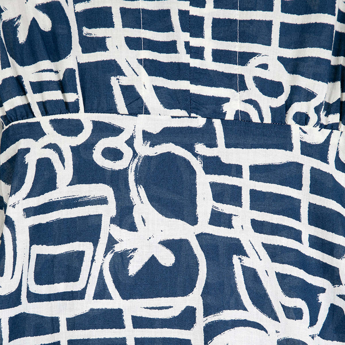 Bobo Choses V-Neck Dress Cookery Festival Print - Navy Blue - Image 2 of 6