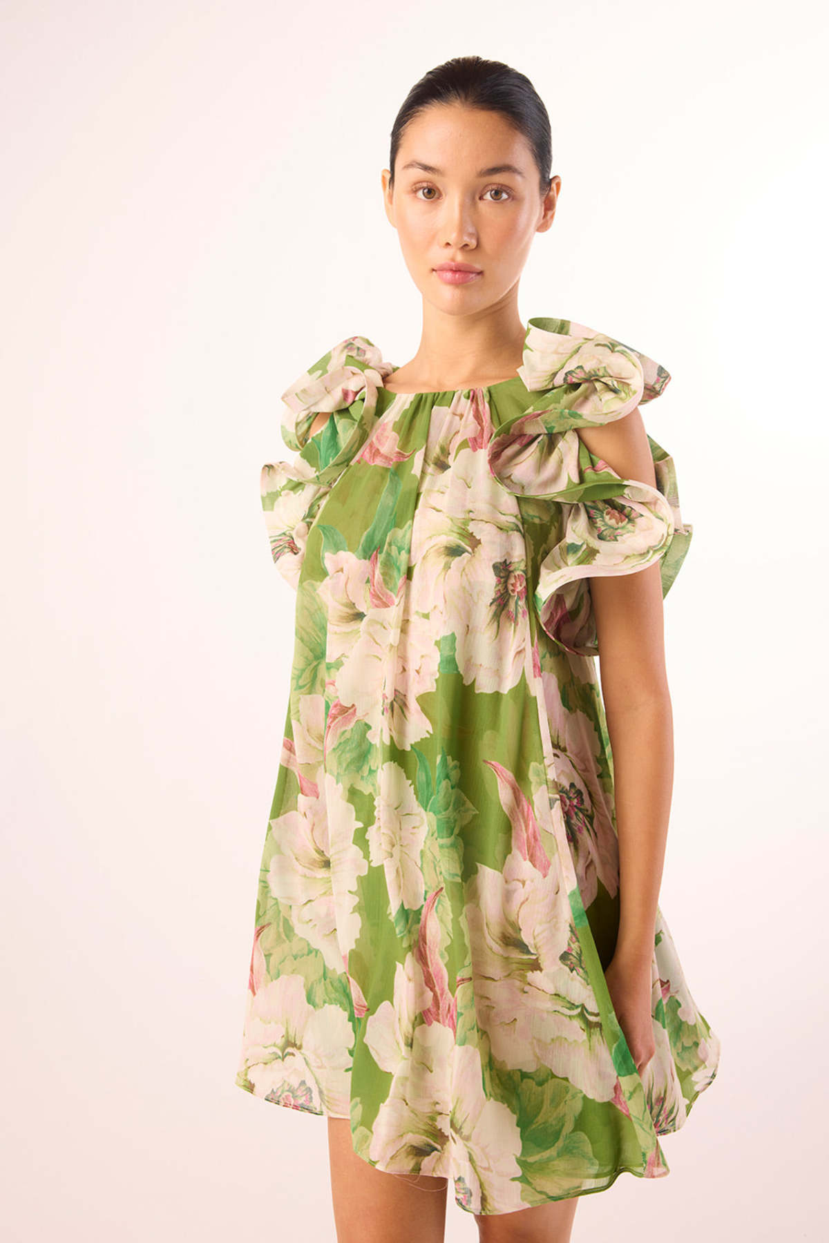 Misa Los Angeles Flora Dress in Full Bloom - Image 5 of 7
