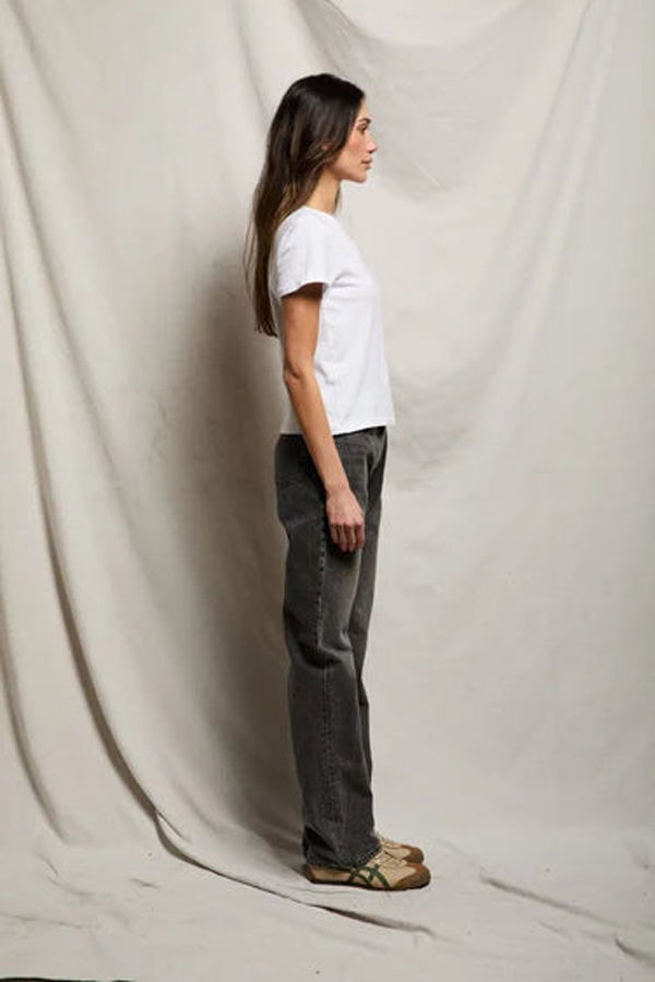 Perfect White Tee Lisa Slim Crew Tee