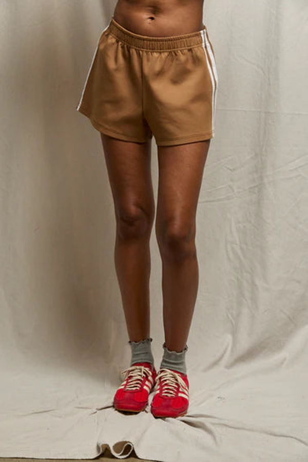 Perfect White Tee Mikayla Striped Shorts