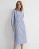 Kowtow Sonnet Dress - Workwear Stripe - Thumbnail 1
