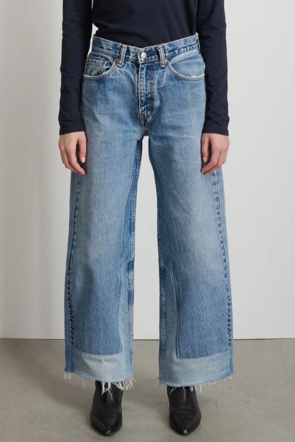 B Sides Reworked Culotte - Vintage Indigo