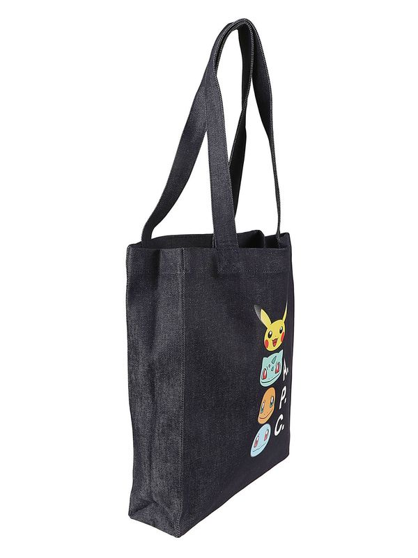 A.P.C. COCSX-M61908 Lou Pokemon Tote Bag - Blue