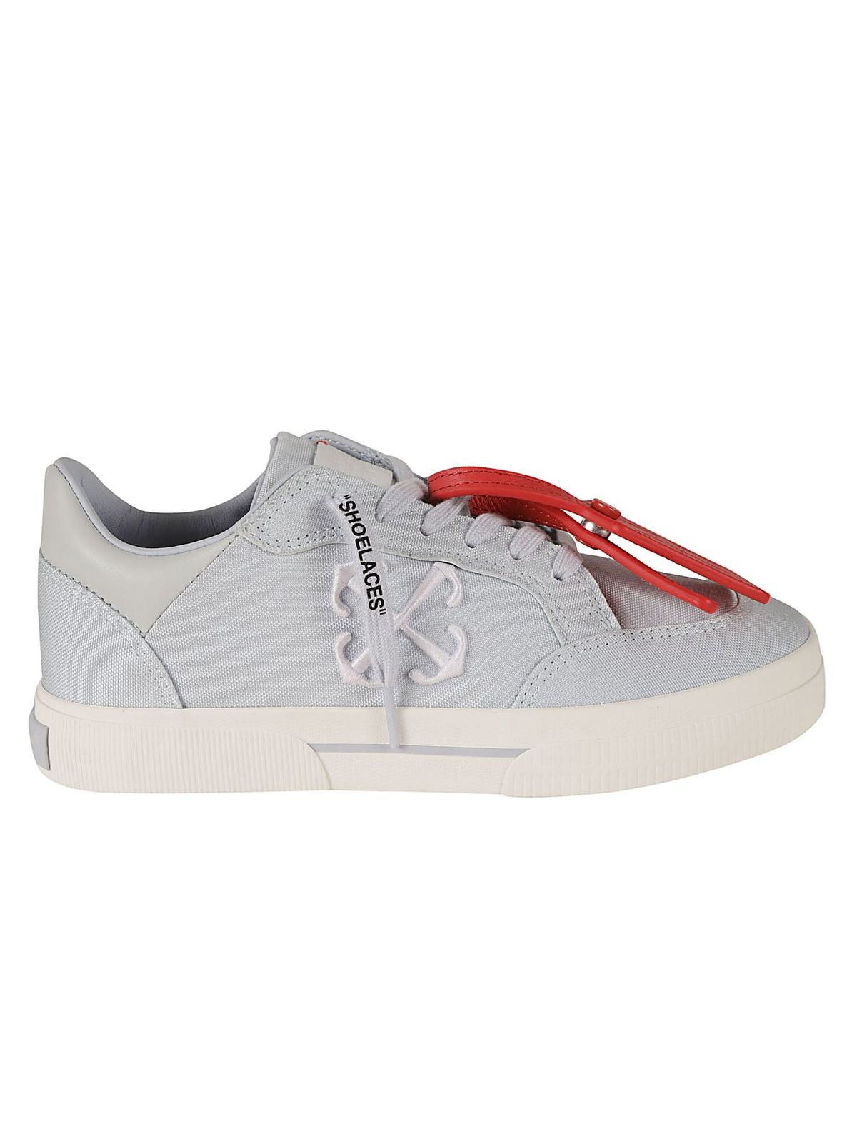 Off-White OWIA288S24FAB0014001 New Low Vulcanized Canvas Shoes - Image 1 of 3