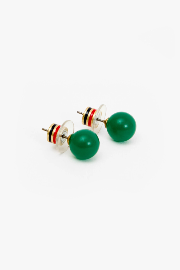 Clare V. Le Bead Stud Earrings