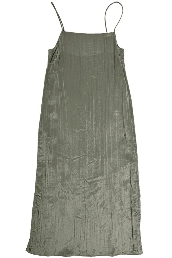 Ali Golden Square Neck Slip Dress