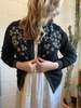 Vintage Beaded Cardigan - Black - Thumbnail 3