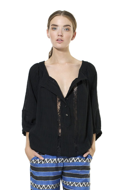 Heidi Merrick Safi Peasant Top Heidi Merrick Safi Peasant Top