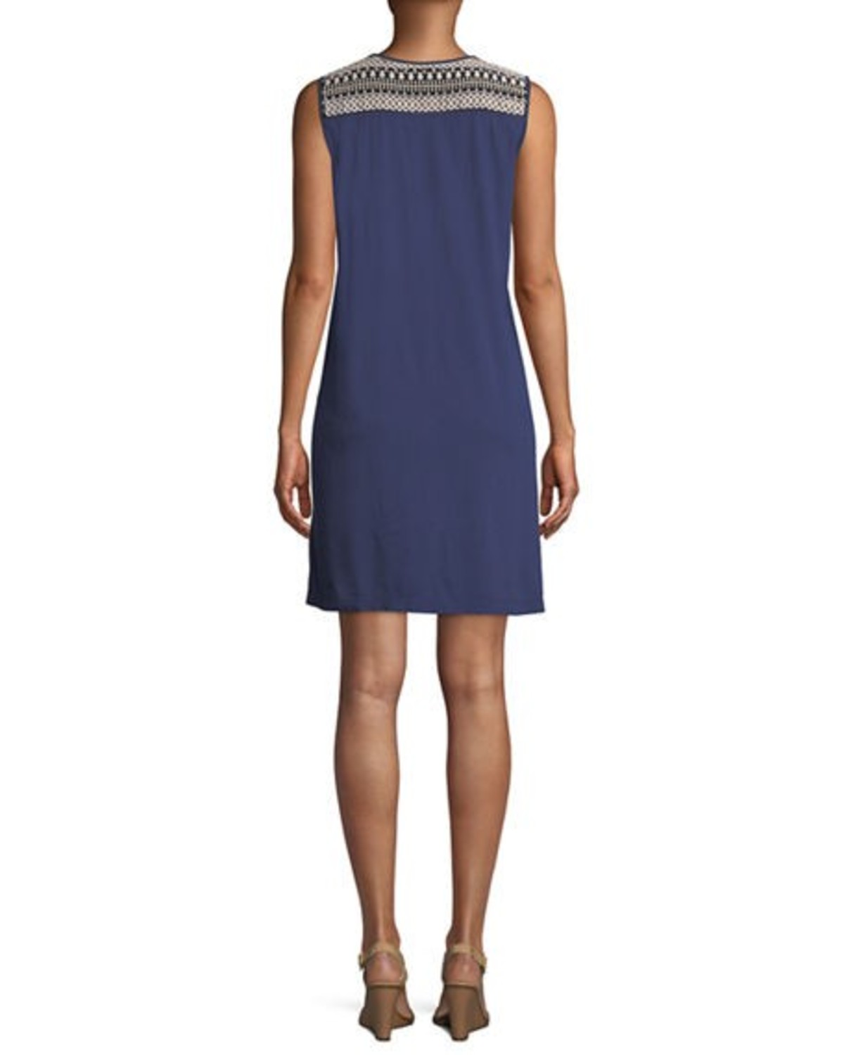 Johnny was BRIAR YOKE TUNIC DRESS - Blu | Garmentory Johnny was BRIAR YOKE TUNIC DRESS - Blu | Garmentory