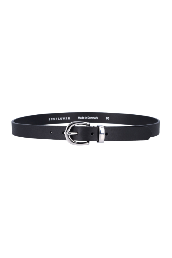 Sunflower Classic Leather Belt - Black
