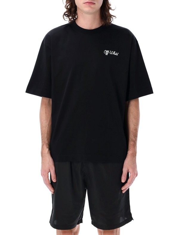 Off White Script Off-White Script T-Shirt - Black | Garmentory