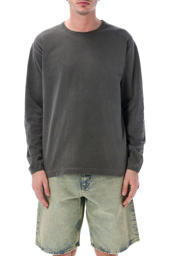 Sunflower Heavy Jersey Organic Cotton LS T-Shirt - Faded Black