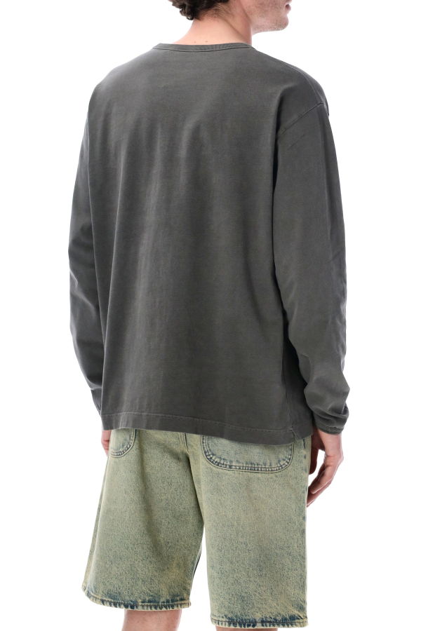 Sunflower Heavy Jersey Organic Cotton LS T-Shirt - Faded Black
