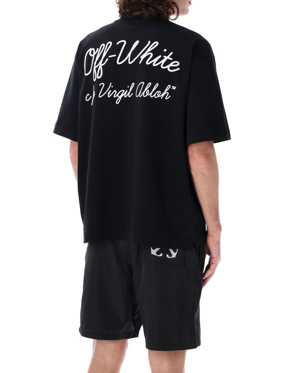 Off-White Script T-Shirt - Black | Garmentory