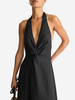 Apiece Apart Salome Halter Maxi Dress - Black - Thumbnail 5