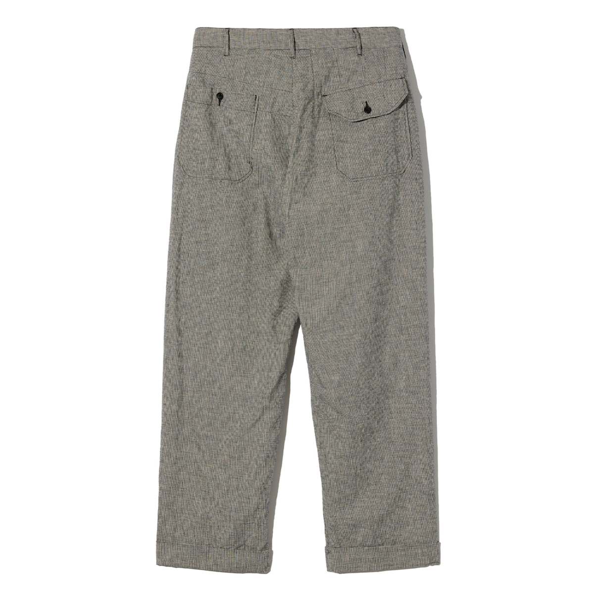 Engineered Garments Carlyle Pant - Black/Grey CL Houndstooth - Image 2 of 5