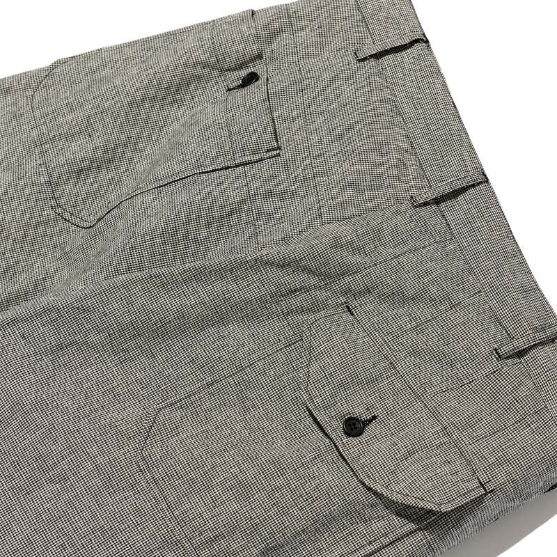 Engineered Garments Carlyle Pant - Black/Grey CL Houndstooth