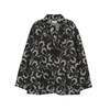 Engineered Garments Loiter Jacket - Black/Grey CP Paisley Jacquard - Thumbnail 1