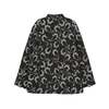 Engineered Garments Loiter Jacket - Black/Grey CP Paisley Jacquard - Thumbnail 2