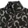 Engineered Garments Loiter Jacket - Black/Grey CP Paisley Jacquard - Thumbnail 3