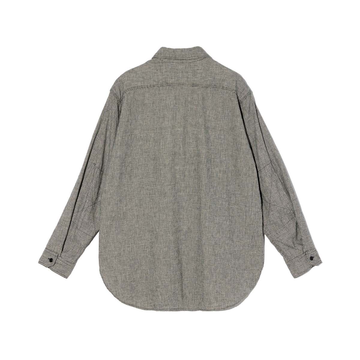 Engineered Garments Work Shirt - Black/Grey CL Houndstooth - Image 2 of 5