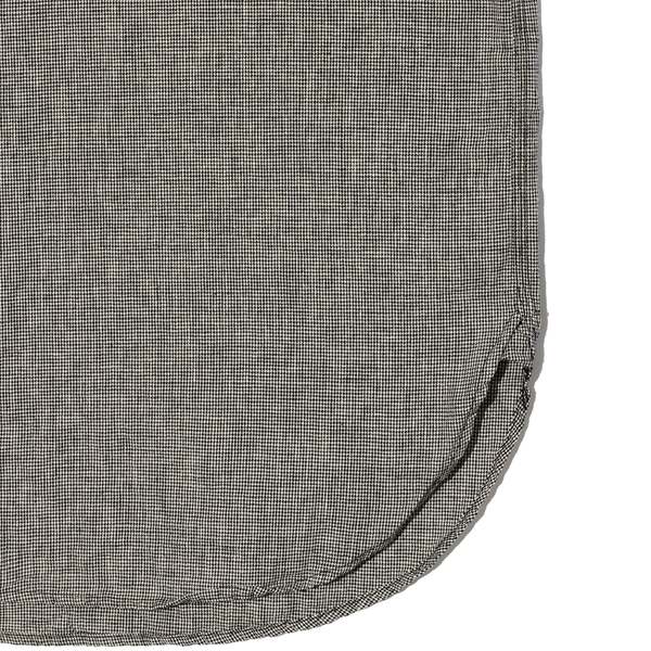Engineered Garments Work Shirt - Black/Grey CL Houndstooth