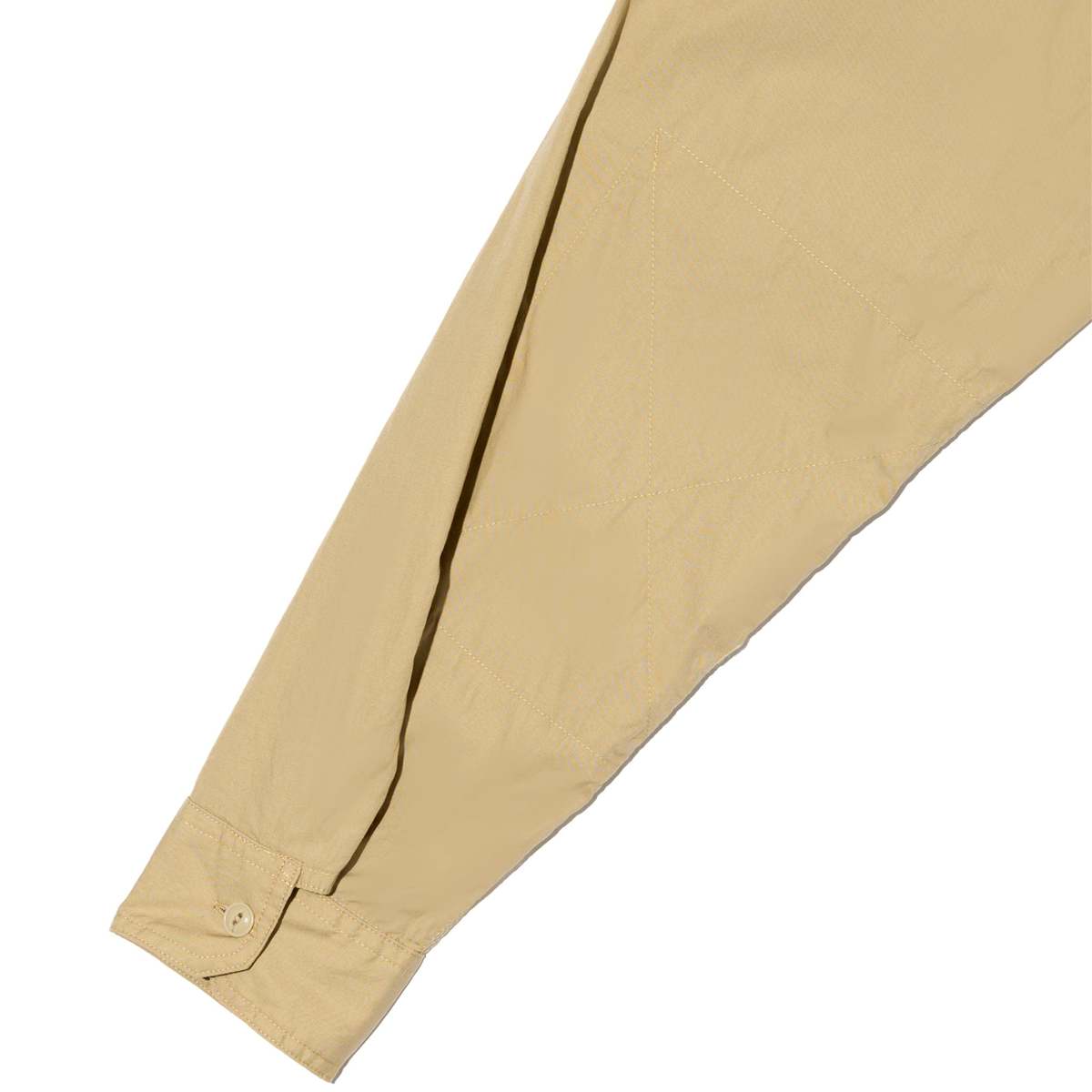 Engineered Garments Work Shirt - Tan Superfine Poplin - Image 4 of 5