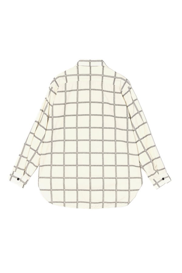 Engineered Garments Work Shirt CP Square Embroidery