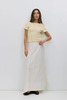Mod Ref Meredith Paneled Cotton Maxi Skirt - Thumbnail 2