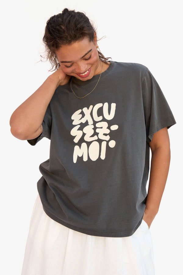 Clare V. Excusez Moi Tee