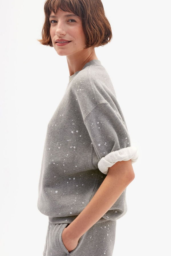 Clare V. Splatter Sweatshirt