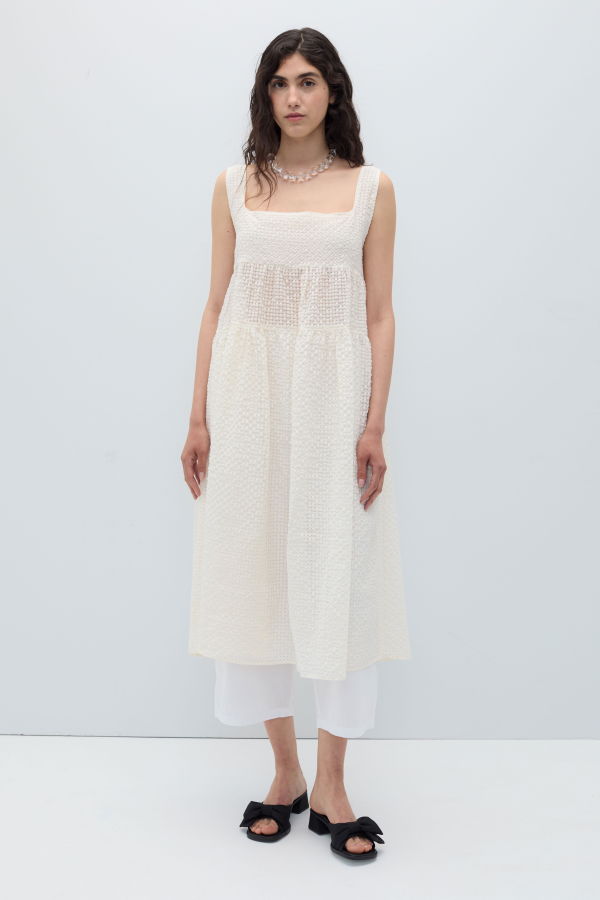 Rita Row Saint Dress - Beige