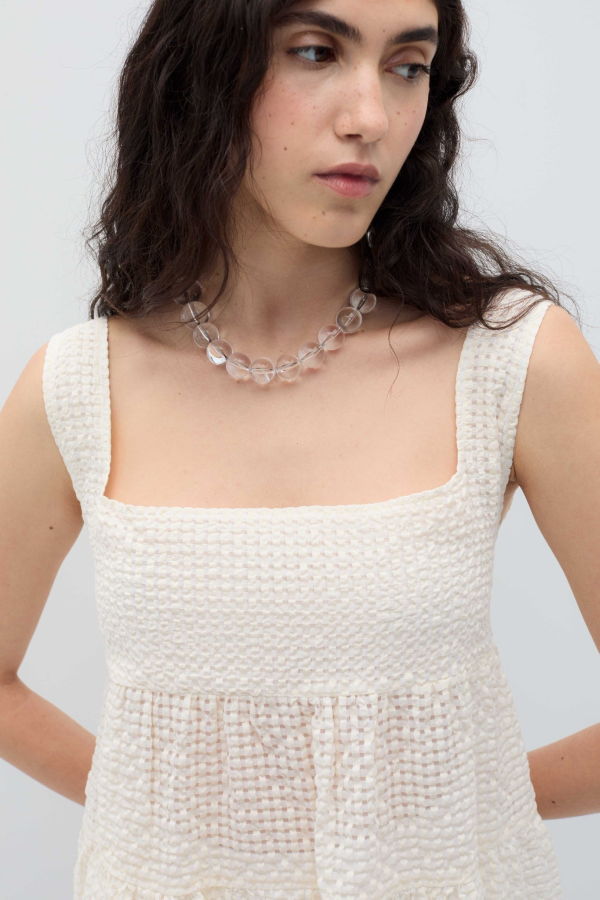 Rita Row Saint Dress - Beige