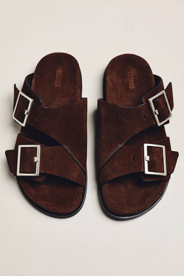 Alohas Alba Suede Leather Sandals