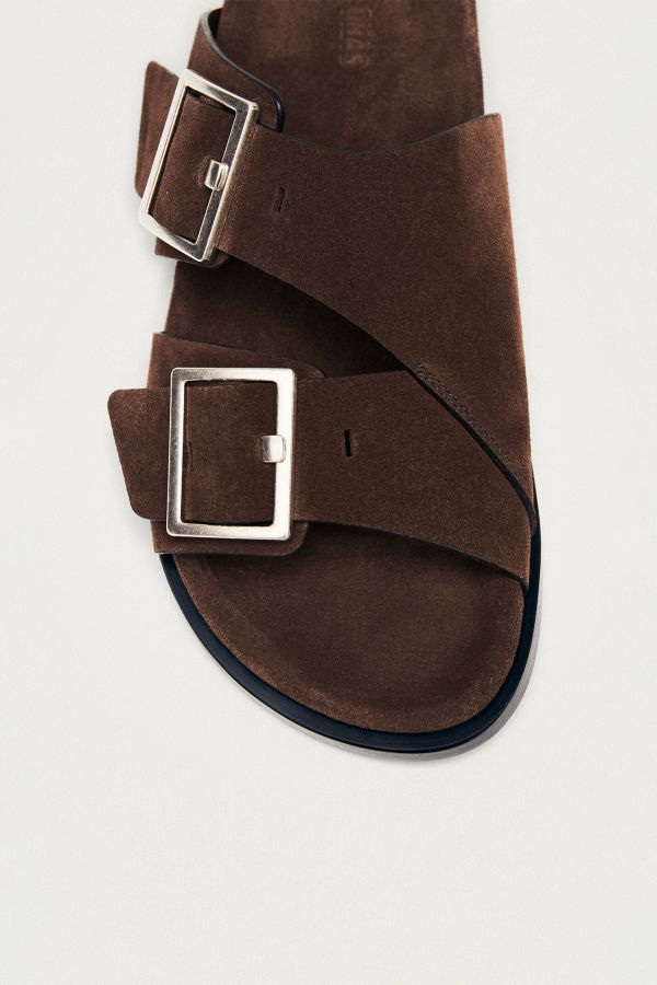 Alohas Alba Suede Leather Sandals