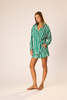 Natalie Martin Jasper Short in Batik Stripe Lawn - Thumbnail 1