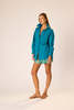 Natalie Martin Jasper Short in Batik Stripe Lawn - Thumbnail 5