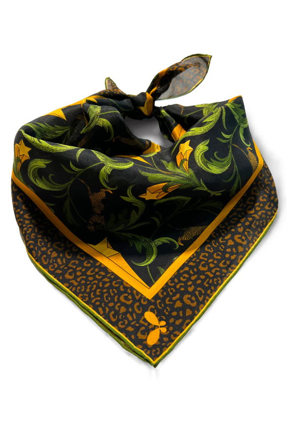 HENELLE Hollywood Nights Silk Bandana