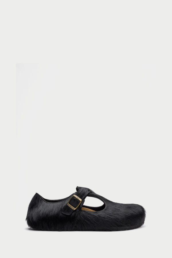 Song for the Mute SFTM x Birkenstock Paris "The Rebel" Pony Hair Sandals