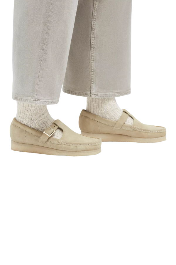 Clarks Wallabee T Bar Shoes